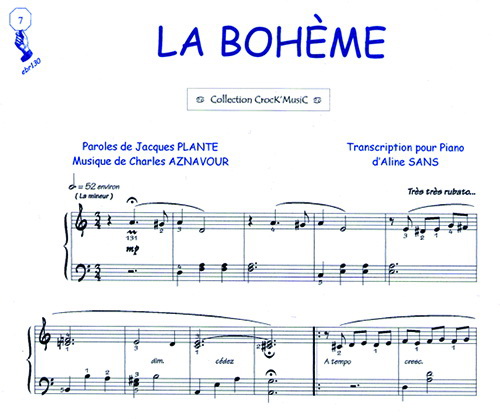 partition guitare la boheme, 3